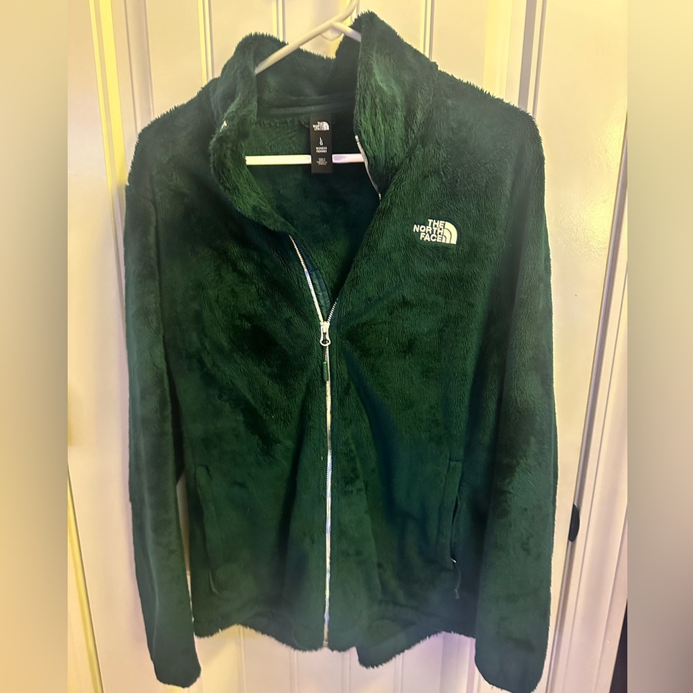 The North Face Osito Evergreen Fleece Size Large Women’s Full Zip Jacket